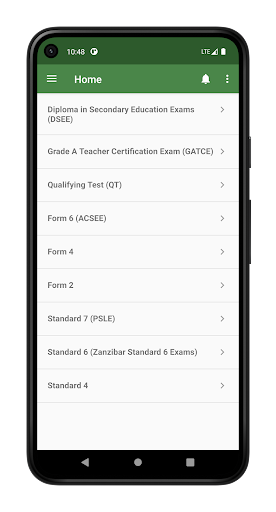 Past Papers TZ Screenshot 1 - AppWisp.com