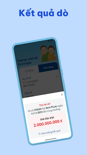 Thời Tới - Dò vé số tự động Screen 3