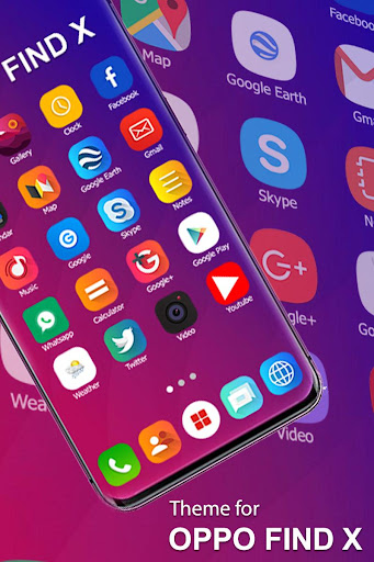 Themes for OPPO FIND X Launcher 2019