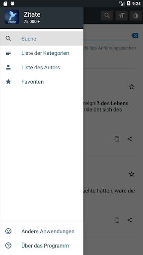 Zitate und Aphorismen 170 000+ Screen 2