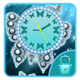 Diamond butterfly locker theme icon