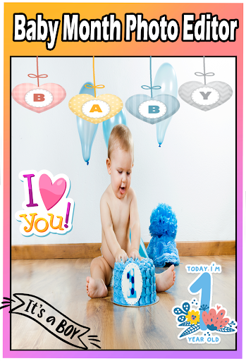 Baby Month Photo Editor Screen 3