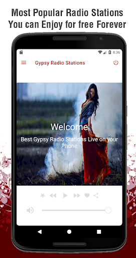 Android application Gypsy Radio Stations screenshort
