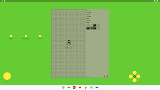 Android application Tetris screenshort