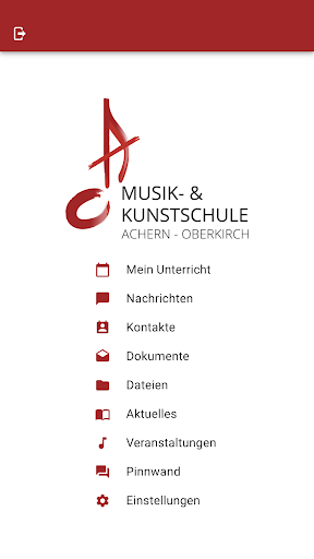 Android application Musikschule Achern-Oberkirch screenshort
