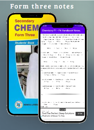 Chemistry: handbook notes Screen 3