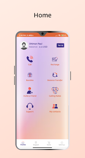 GISTR: International Call Screen 2