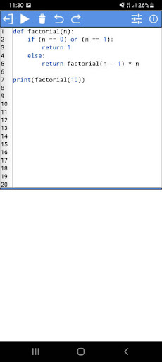 Android application Simple Python screenshort