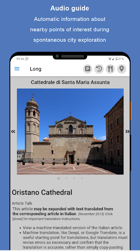 Sightseeing Oristano Screen 3