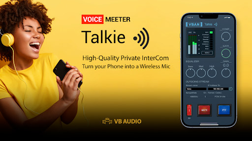 VBAN Talkie Screen 2