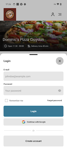 Dominic's Pizza Croydon Screenshot 2 - AppWisp.com
