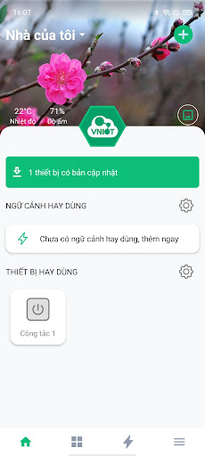Android application VNIOT screenshort