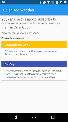 CalenGoo Weather Add-Onのおすすめ画像1
