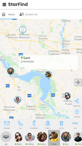 Android application StarFind screenshort