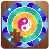 Mandala art - Jigsaw puzzle icon