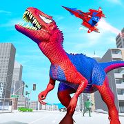 Extreme City Dinosaur Smasher 3D City Riots