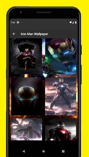 Android application Hd Wallpaper - Iron Man screenshort