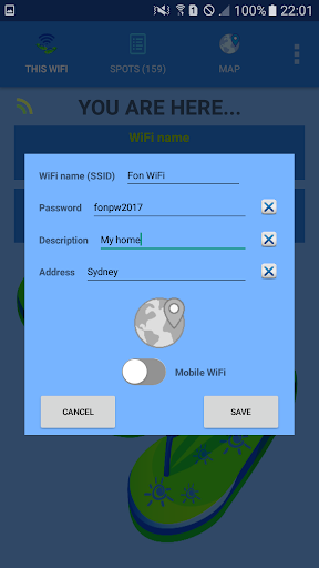 FlipFlop WiFi Helper Screen 3