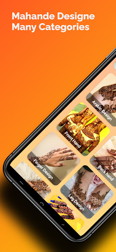 Android application Mehndi Design Bridal - simple screenshort