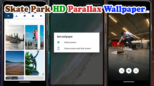 Skate Park HD Live Wallpaper