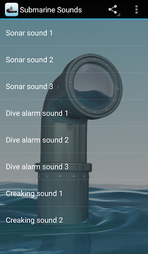 Android application Submarine Sounds screenshort