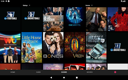 Screenshot of FiberFirst TV