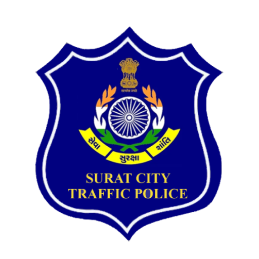 Surat City Traffic Police logo