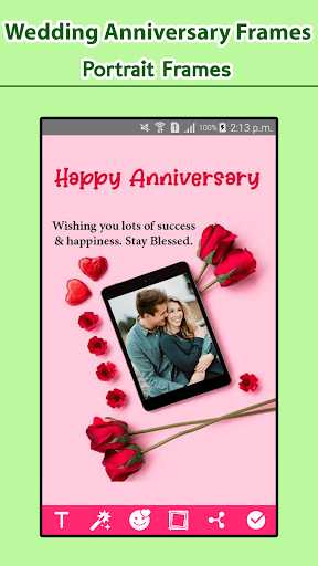Wedding Anniversary Frames Screen 2