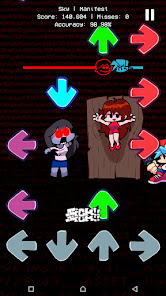 Captura de Pantalla 3 FNF vs Sky Mod - Rap Battle android
