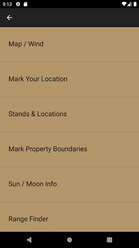 Android application Bennet Lake Hunting Club screenshort