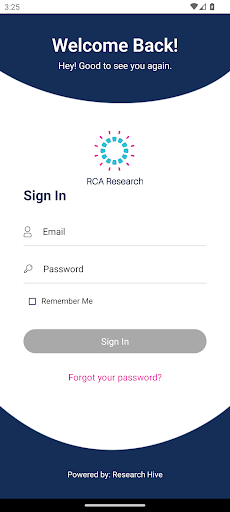 Android application RCA Research screenshort