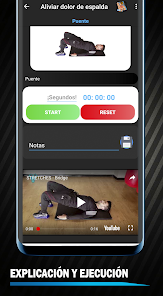 Captura de Pantalla 22 Aliviar dolor de espalda android
