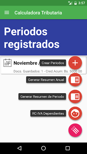 Calculadora Tributaria Screen 2