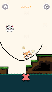 Oh No Cat: Drawing Puzzle Game