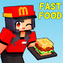 Fast Food Mods for Minecraft PE 🍟 Cafe Addons