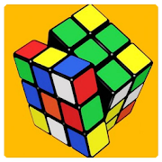 Solve color cube step by step