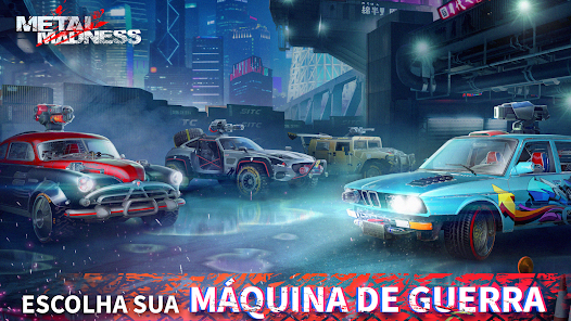 METAL MADNESS PvP: Car Shooter – Apps no Google Play