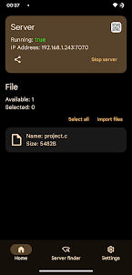 Ares - File transfer