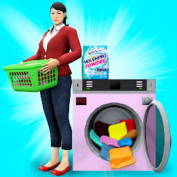 Icon image Laundry Rush: Washing Shop Sim
