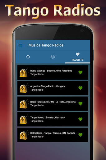 Música Tango Radios Screen 3