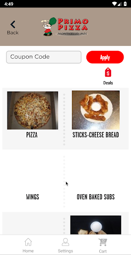 Primo Pizza Screen 3