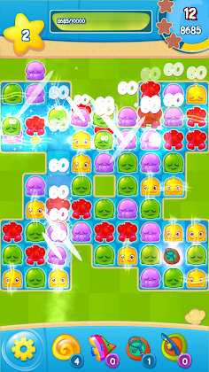 Ocean Busters Mania: Match 3 - Screenshot 4
