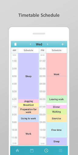 Android application LifeTime - Timetable, ToDoList screenshort