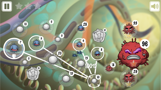 NanoWar: Cells VS Virus Screen 2