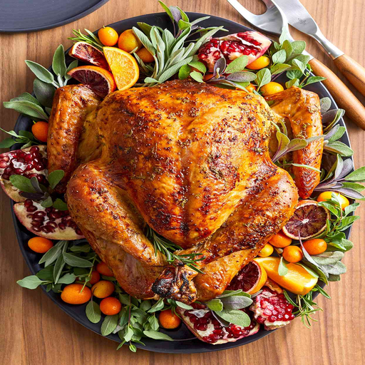 Thanksgiving turkey recipe logo