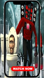 Speaker Man Titan & Toilet man