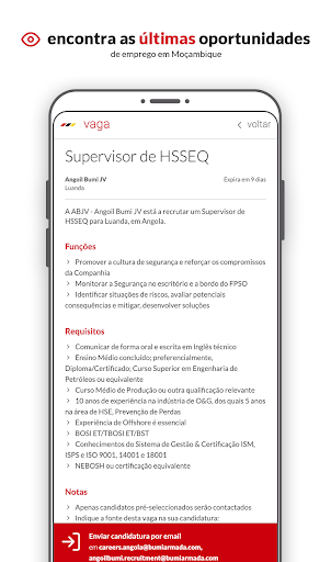 emprego.co.ao Screen 2