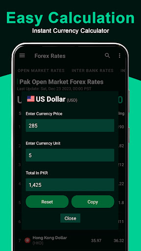 PakFin View - Forex Gold Rates Screen 3