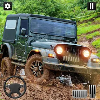 Car Driving Game-Offroad Jeep