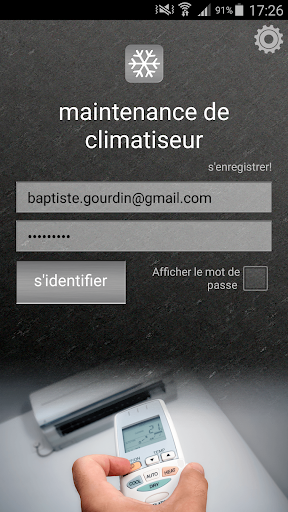 Aperçu de l'application